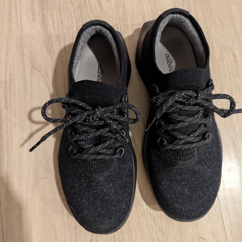 NWOT Allbirds Wool Dasher Mizzles - Natural Black